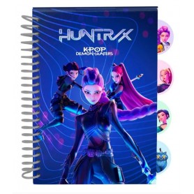 BLOCCO SPIRALATO A5 K-POP 80 PAG 1R CON DIVISORI