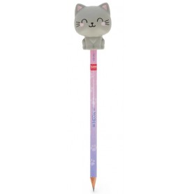 MATITA LEGAMI HB SQUEEZIES KITTY RICICLATA