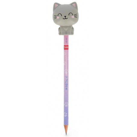 MATITA LEGAMI HB SQUEEZIES KITTY RICICLATA