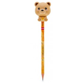 MATITA LEGAMI HB SQUEEZIES TEDDY BEAR RICICLATA