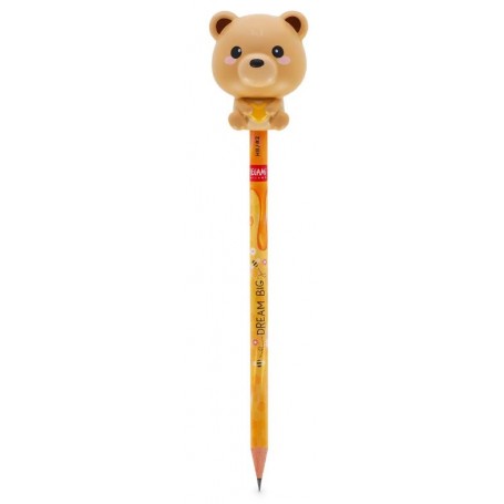 MATITA LEGAMI HB SQUEEZIES TEDDY BEAR RICICLATA