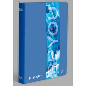 DIARIO BEYOU COLOR STAND. VIVID BLU 26/2 12,5 X 16,5 CM