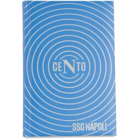 DIARIO NAPOLI COLOURBOOK CENTENARIO AZZU AZZURRO F.TO 18X13 CM.