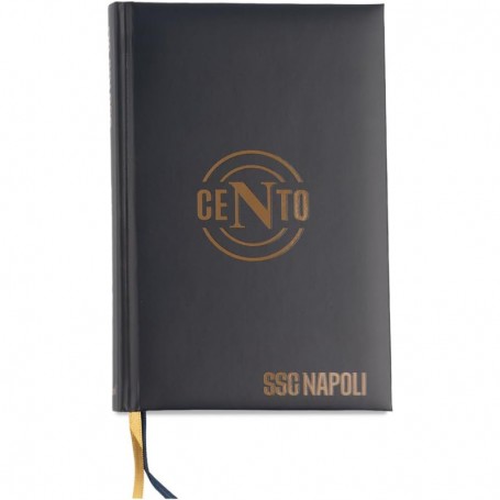 DIARIO NAPOLI COLOURBOOK CENTENARIO GOLD F.TO 18X13 CM.
