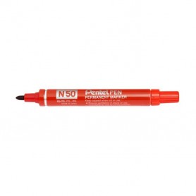 PENNARELLO PENTEL N50 P.TONDA ROSSO PERMANENTE