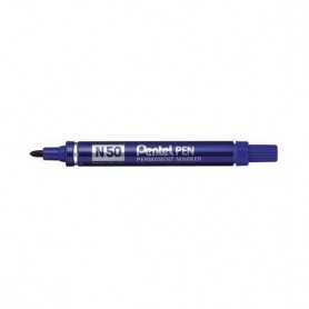 PENNARELLO PENTEL N50 P.TONDA BLU PERMANENTE