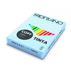 RISMA A4 FABRIANO 200 GR. CELESTE COPY TINTA 100FF