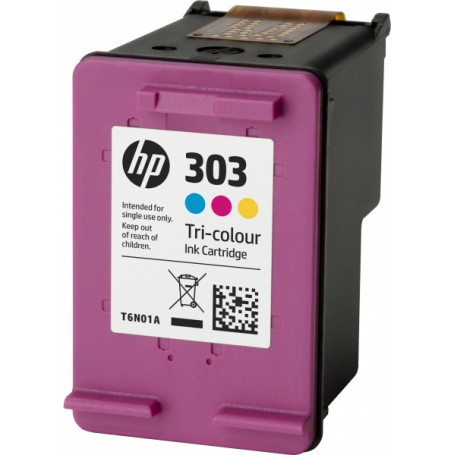 CARTUCCIA ORIGINALE HP T6N01 303 COLORE 