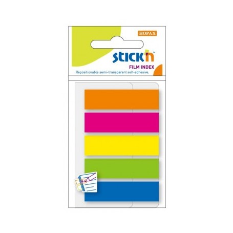 SEGNAPAGINA SIAM 45X12 COLORI NEON 125FF CONF.5 PZ