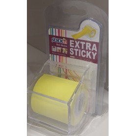 ROLL NOTES CON DISPENSER SIAM 50MMX10MT GIALLO