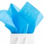 FOGLIO CARTA VELINA 50X70 GR. 20 AZZURRO 
