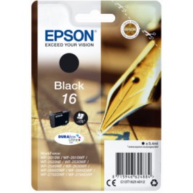 CARTUCCIA ORIGINALE EPSON T1621 BK 