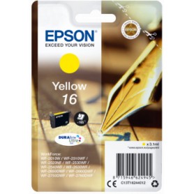 CARTUCCIA ORIGINALE EPSON T1624 YELLOW 