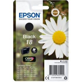 CARTUCCIA ORIGINALE EPSON T1801 BK 