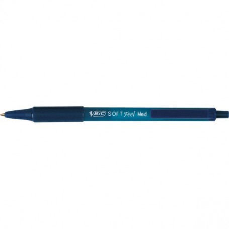 PENNA BIC SOFT FEEL SCATTO 1.0 BLU 