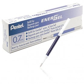 REFIL PENTEL ENERGEL 0.7 BLU 