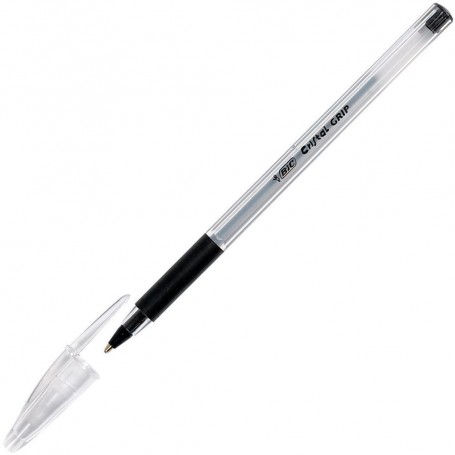 PENNA BIC CRISTAL GRIP NERA 