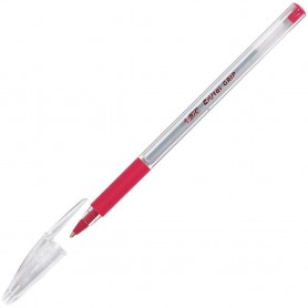 PENNA BIC CRISTAL GRIP ROSSA 