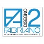 BLOCCO FABRIANO F2 20 FF. 24X33 RIQUAD. 