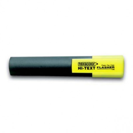 EVIDENZIATORE FIBRA FLASHER 7100 GIALLO 