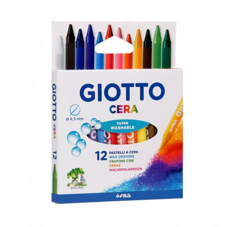 PASTELLI GIOTTO CERA CONF.12 PZ 