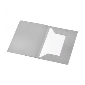 CARTELLINA 3 LEMBI 180GR GRIGIO 