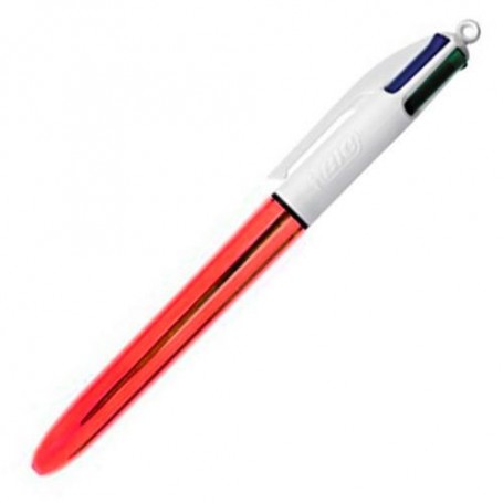 PENNA BIC 4 COLORI SHINE ROSSO 