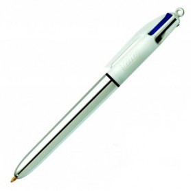 PENNA BIC 4 COLORI SHINE ARGENTO 