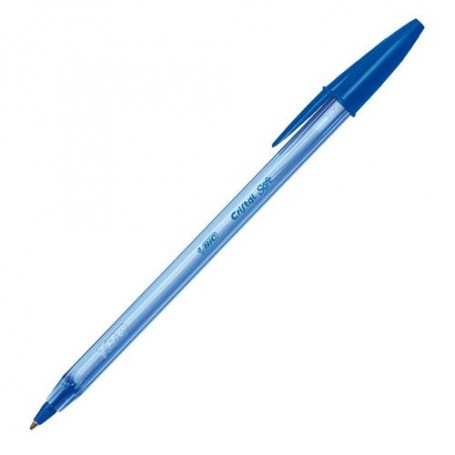 PENNA BIC CRISTAL SOFT BLU