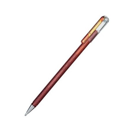 PENNA PENTEL 1.0 ORANGE+METALLIC YELLOW HYBRID DUAL METALLIC