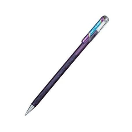 PENNA PENTEL 1.0 VIOLET+METALLIC BLU HYBRID DUAL METALLIC