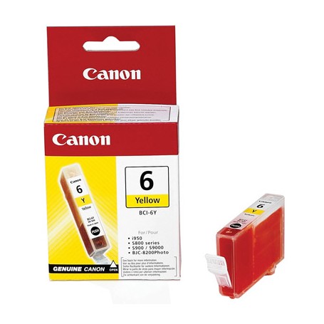 CARTUCCIA ORIGINALE CANON BCI-6 YELLOW 