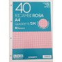 RICAMBI A4 RIGO 5 MM ROSA BLASETTI