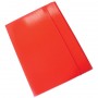 CARTELLINA CON ELASTICO 15X21 ROSSO 