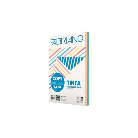 RISMA A4 FABRIANO 80 GR. MIX TENUI COPY TINTA 250FF.