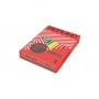 RISMA A4 FABRIANO 80 GR. ROSSO COPY TINTA 500FF