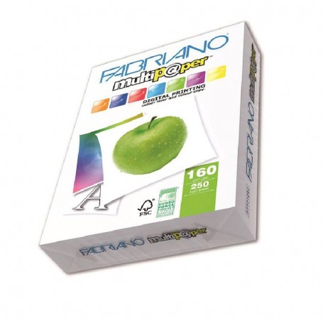 RISMA A3 FABRIANO MULTIPAPER 160 GR. BIANCA 250FF