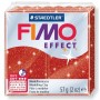 FIMO EFFECT COLORE ROSSO GLITTER 202 
