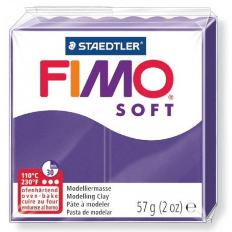 FIMO SOFT COLORE PRUGNA 63 