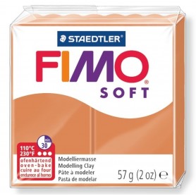 FIMO SOFT COLORE COGNAC 76 