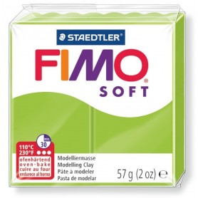 FIMO SOFT COLORE VERDE MELA 50 