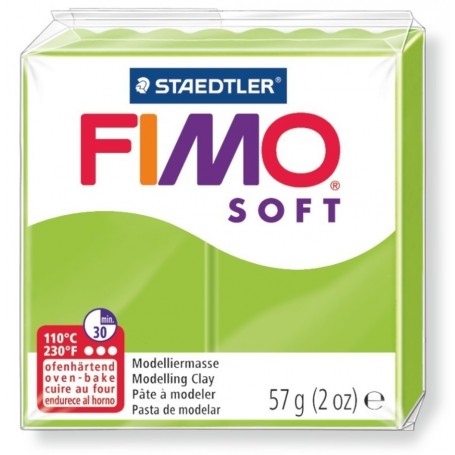 FIMO SOFT COLORE VERDE MELA 50 